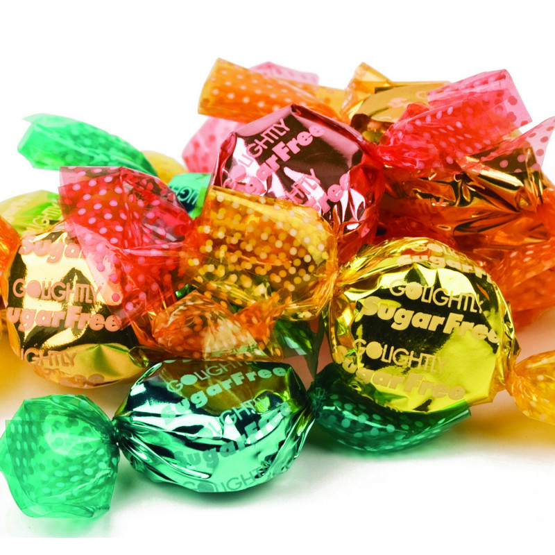 Sweet Gourmet SweetGourmet Go Lightly Sugar Free Candy, Tropical Fruit