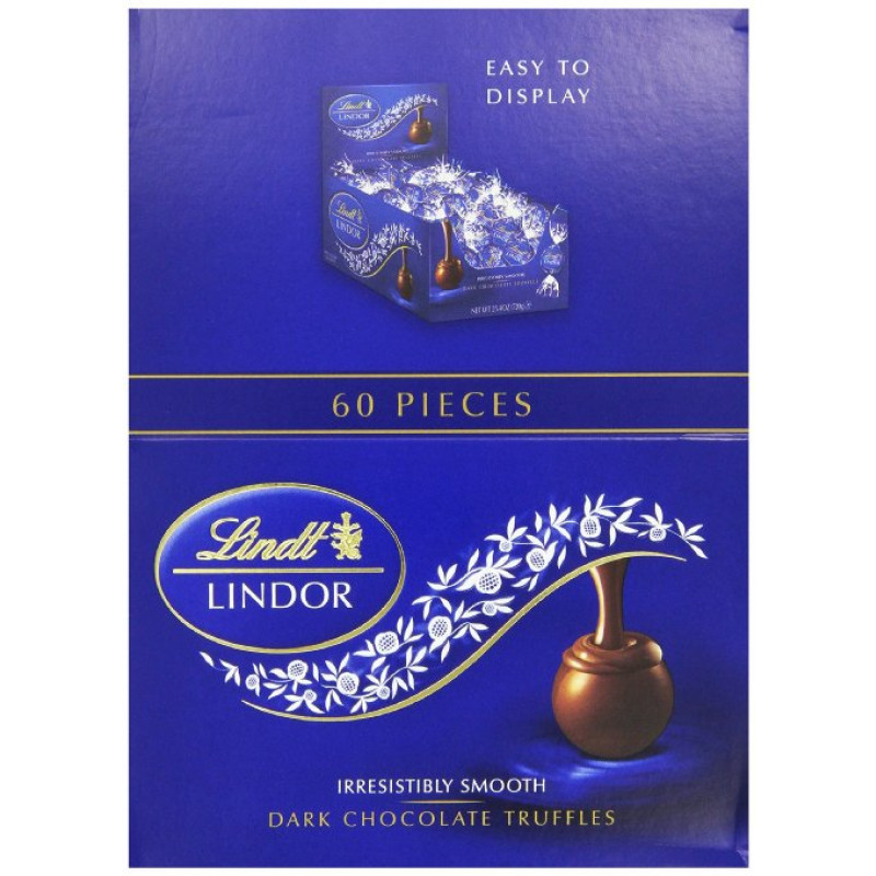 Sweet Gourmet SweetGourmet Lindt LINDOR Dark Chocolate Truffles, 60ct