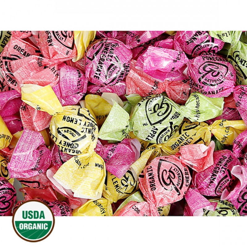 Sweet Gourmet Assorted Organic Hard Candies Bulk (HoneyLemon