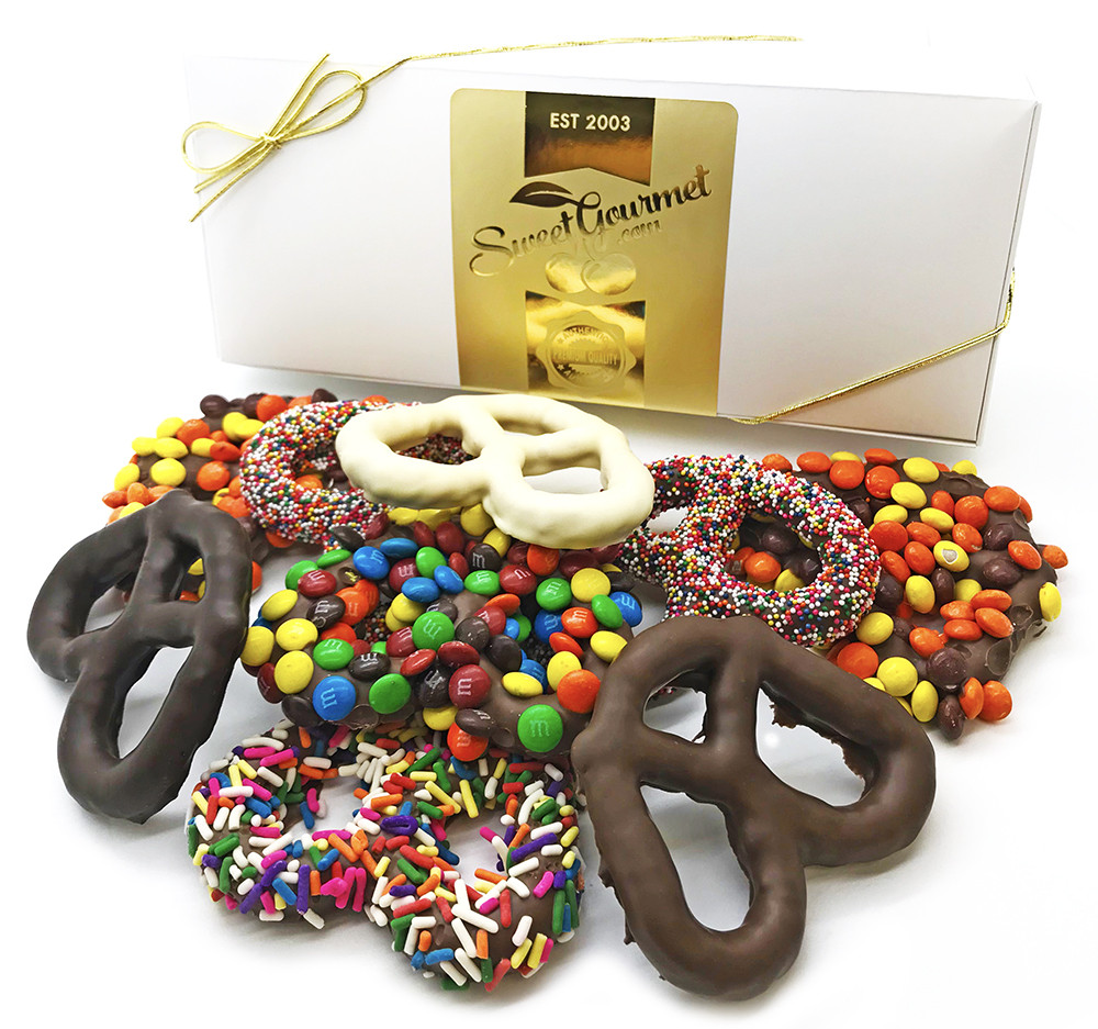 Sweet Gourmet SweetGourmet Assorted Gourmet Pretzels Sampler, 1Lb