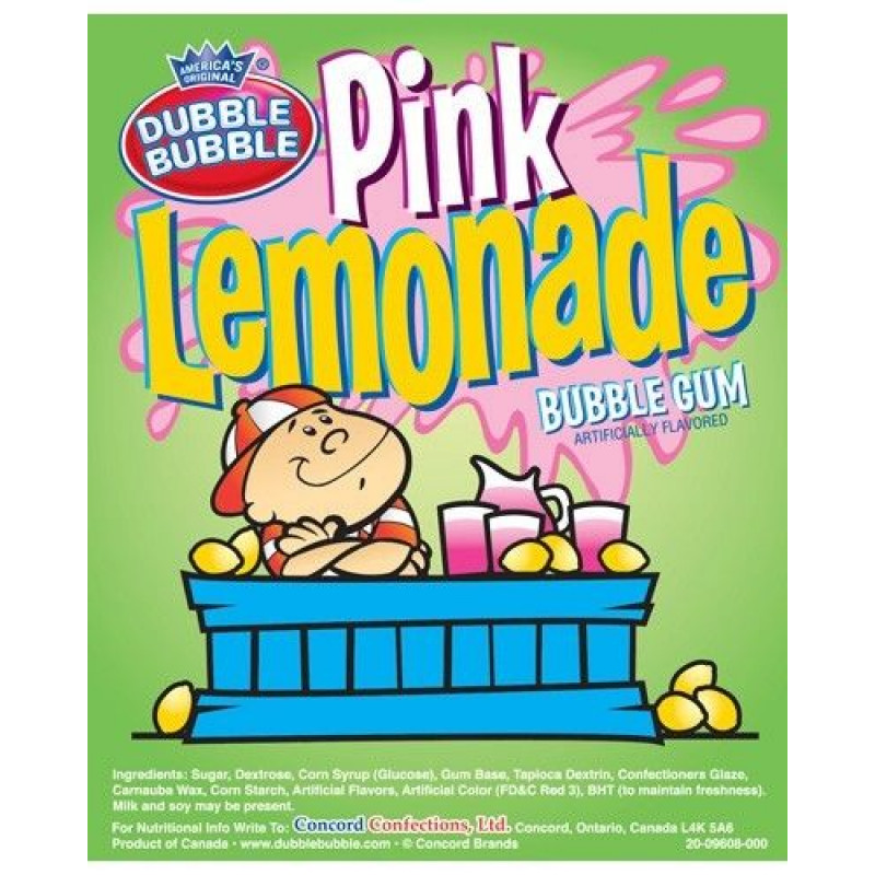Sweet Gourmet SweetGourmet Concord Pink Lemonade Bubble Gum