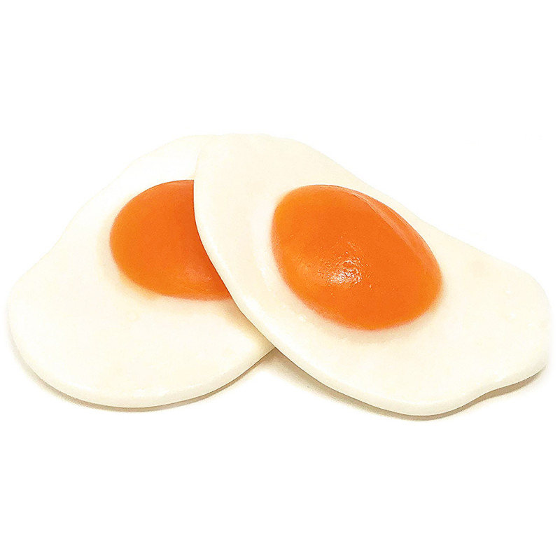 Sweet Gourmet SweetGourmet Vidal Gummy Fried Eggs, Large