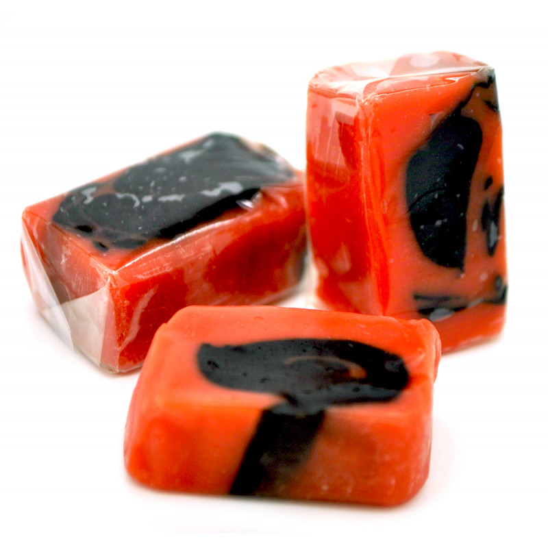 Sweet Gourmet SweetGourmet Gustaf's Dutch Soft Wrapped Strawberry Licorice Caramels