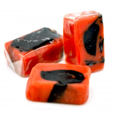 SweetGourmet Gustaf's Dutch Soft Wrapped Strawberry- Licorice Caramels 