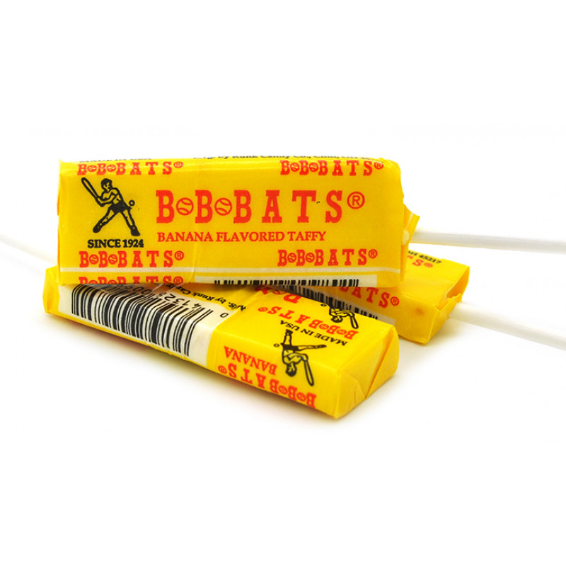 Sweet Gourmet SweetGourmet Banana BB Bats Classic Taffy Candy Pops
