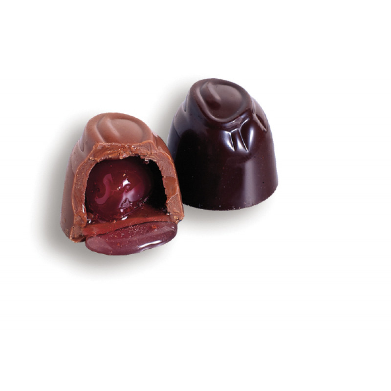 Sweet Gourmet SweetGourmet Asher's Dark Chocolate Coated Cordial Cherry Gold Foil Wrapped