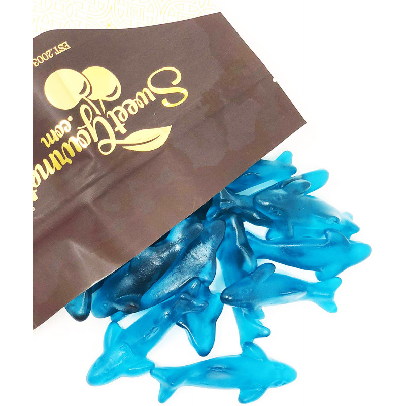 Sweet Gourmet SweetGourmet Gustaf's Blue Raspberry Dolphins Gummy Candy
