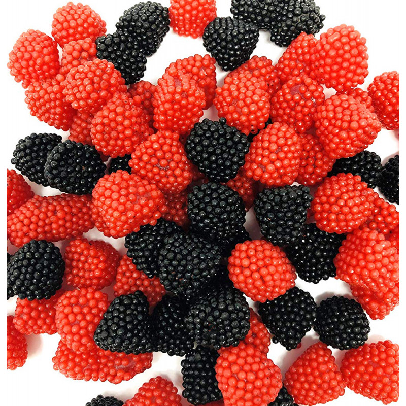 Sweet Gourmet SweetGourmet Haribo Red & Black Gummi Raspberries